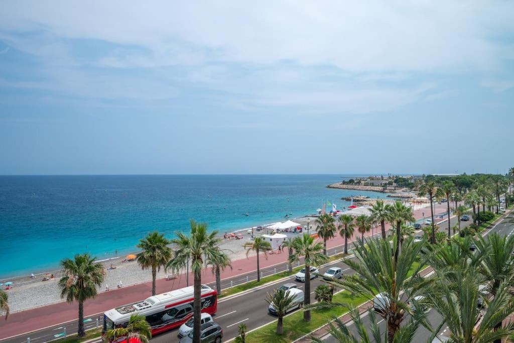 Le Balcon De La Baie Des Anges Lägenhet Nice Exteriör bild