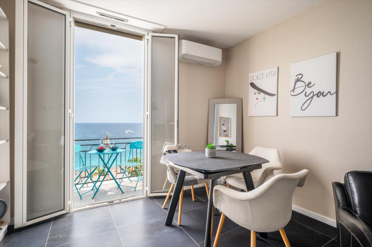 Le Balcon De La Baie Des Anges Lägenhet Nice Exteriör bild